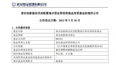 [配资模式]蔡嵩松卸任救火队员功成身退？两位继任者从业合计不足一年 诺安再赌一把？